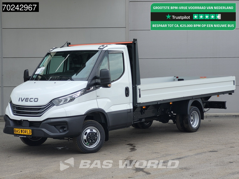 Iveco Daily 35C18 3.0L Automaat Nwe model 2025 Open laadbak Navi ACC LED 3,5T Trekvermogen Pritsche Pickup Airco - כלי רכב מסחרי במיטה שטוחה: תמונה 1 Iveco Daily 35C18 3.0L Automaat Nwe model 2025 Open laadbak Navi ACC LED 3,5T Trekvermogen Pritsche Pickup Airco - כלי רכב מסחרי במיטה שטוחה: תמונה 1