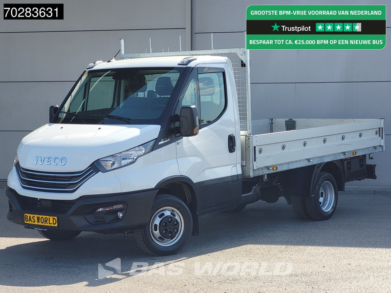 Iveco Daily 35C18 3.0L Open Laadbak Dubbellucht 3,5t Trekhaak Airco Cruise Camera Parkeersensoren Euro6 Meubelbak Koffer Airco Trekhaak Crui - כלי רכב מסחרי במיטה שטוחה: תמונה 1 Iveco Daily 35C18 3.0L Open Laadbak Dubbellucht 3,5t Trekhaak Airco Cruise Camera Parkeersensoren Euro6 Meubelbak Koffer Airco Trekhaak Crui - כלי רכב מסחרי במיטה שטוחה: תמונה 1