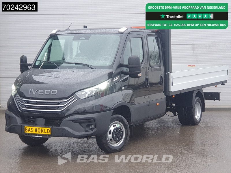 Iveco Daily 35C18 Automaat 2025model Open laadbak Dubbel Cabine CarPlay ACC LED 3,5T Trekvermogen Pritsche Pickup Airco Dubbel cabine - כלי רכב מסחרי במיטה שטוחה: תמונה 1 Iveco Daily 35C18 Automaat 2025model Open laadbak Dubbel Cabine CarPlay ACC LED 3,5T Trekvermogen Pritsche Pickup Airco Dubbel cabine - כלי רכב מסחרי במיטה שטוחה: תמונה 1