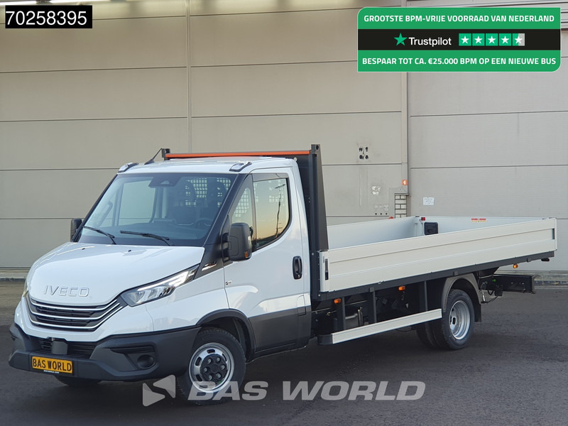 Iveco Daily 35C21 3.0L 210PK Automaat 485cm lange Open Laadbak Dubbellucht Pickup CarPlay ACC Airco - כלי רכב מסחרי במיטה שטוחה: תמונה 1 Iveco Daily 35C21 3.0L 210PK Automaat 485cm lange Open Laadbak Dubbellucht Pickup CarPlay ACC Airco - כלי רכב מסחרי במיטה שטוחה: תמונה 1