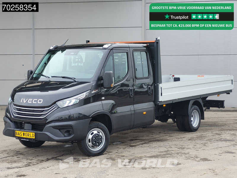 Iveco Daily 35C21 3.0L Automaat 210PK 2025-Model Open laadbak Dubbel Cabine Dubbellucht CarPlay ACC LED 3,5T Trekvermogen Euro6 Pritsche Pic - כלי רכב מסחרי במיטה שטוחה: תמונה 1 Iveco Daily 35C21 3.0L Automaat 210PK 2025-Model Open laadbak Dubbel Cabine Dubbellucht CarPlay ACC LED 3,5T Trekvermogen Euro6 Pritsche Pic - כלי רכב מסחרי במיטה שטוחה: תמונה 1