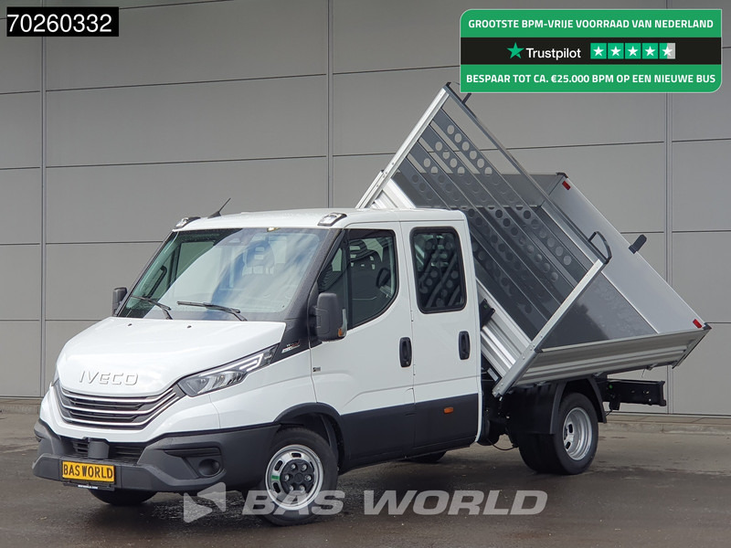Iveco Daily 35C21 3-Zijdige Kipper Dubbel Cabine 210PK 3.0L Dubbellucht 3,5t Trekhaak ACC Airco LED Camera CarPlay Euro6 Tipper Benne Kieper - כלי רכב מסחרי מזהיר: תמונה 1 Iveco Daily 35C21 3-Zijdige Kipper Dubbel Cabine 210PK 3.0L Dubbellucht 3,5t Trekhaak ACC Airco LED Camera CarPlay Euro6 Tipper Benne Kieper - כלי רכב מסחרי מזהיר: תמונה 1