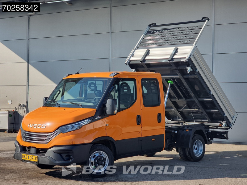 Iveco Daily 35C21 3-Zijdige Kipper Dubbel Cabine 210PK 3.0L Dubbellucht 3,5t Trekhaak ACC Airco LED Camera CarPlay Euro6 Tipper Benne Kieper - כלי רכב מסחרי מזהיר: תמונה 5 Iveco Daily 35C21 3-Zijdige Kipper Dubbel Cabine 210PK 3.0L Dubbellucht 3,5t Trekhaak ACC Airco LED Camera CarPlay Euro6 Tipper Benne Kieper - כלי רכב מסחרי מזהיר: תמונה 5