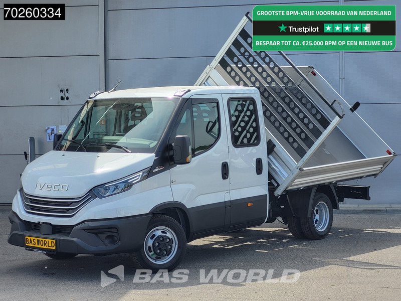Iveco Daily 35C21 3-Zijdige Kipper Dubbel Cabine 210PK 3.0L Dubbellucht 3,5t Trekhaak ACC Airco LED Camera CarPlay Euro6 Tipper Benne Kieper - כלי רכב מסחרי מזהיר: תמונה 1 Iveco Daily 35C21 3-Zijdige Kipper Dubbel Cabine 210PK 3.0L Dubbellucht 3,5t Trekhaak ACC Airco LED Camera CarPlay Euro6 Tipper Benne Kieper - כלי רכב מסחרי מזהיר: תמונה 1