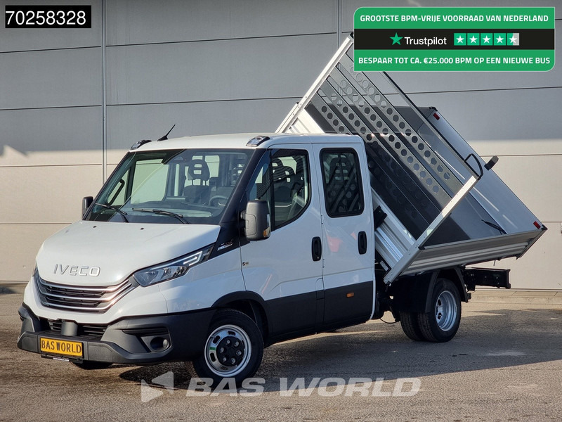 Iveco Daily 35C21 3-Zijdige Kipper Dubbel Cabine 210PK 3.0L Dubbellucht 3,5t Trekhaak ACC Airco LED Camera CarPlay Euro6 Tipper Benne Kieper - כלי רכב מסחרי מזהיר: תמונה 1 Iveco Daily 35C21 3-Zijdige Kipper Dubbel Cabine 210PK 3.0L Dubbellucht 3,5t Trekhaak ACC Airco LED Camera CarPlay Euro6 Tipper Benne Kieper - כלי רכב מסחרי מזהיר: תמונה 1