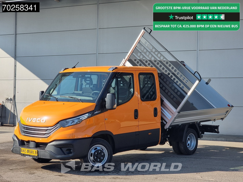 Iveco Daily 35C21 3-Zijdige Kipper Dubbel Cabine 210PK 3.0L Dubbellucht 3,5t Trekhaak ACC Airco LED Camera CarPlay Euro6 Tipper Benne Kieper - כלי רכב מסחרי מזהיר: תמונה 1 Iveco Daily 35C21 3-Zijdige Kipper Dubbel Cabine 210PK 3.0L Dubbellucht 3,5t Trekhaak ACC Airco LED Camera CarPlay Euro6 Tipper Benne Kieper - כלי רכב מסחרי מזהיר: תמונה 1