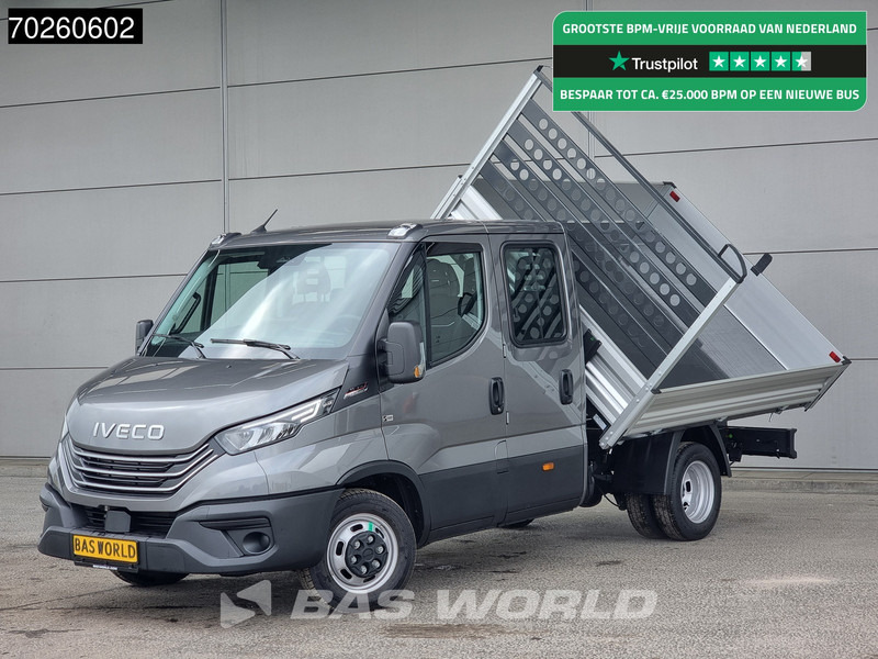 Iveco Daily 35C21 3 zijdige Kipper Dubbel Cabine 210PK 3.0L Dubbellucht Airco Cruise LED Camera Tipper Benne Kieper 2m3 Airco - כלי רכב מסחרי מזהיר: תמונה 1 Iveco Daily 35C21 3 zijdige Kipper Dubbel Cabine 210PK 3.0L Dubbellucht Airco Cruise LED Camera Tipper Benne Kieper 2m3 Airco - כלי רכב מסחרי מזהיר: תמונה 1