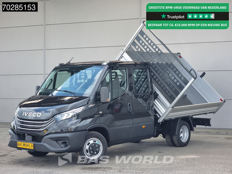 Iveco Daily 35C21 Open Laadbak Dubbel Cabine 210PK 3.0L Dubbellucht Airco Cruise LED Camera Pritsche Pickup Open Box 2m3 Airco - כלי רכב מסחרי במיטה שטוחה: תמונה 1 Iveco Daily 35C21 Open Laadbak Dubbel Cabine 210PK 3.0L Dubbellucht Airco Cruise LED Camera Pritsche Pickup Open Box 2m3 Airco - כלי רכב מסחרי במיטה שטוחה: תמונה 1