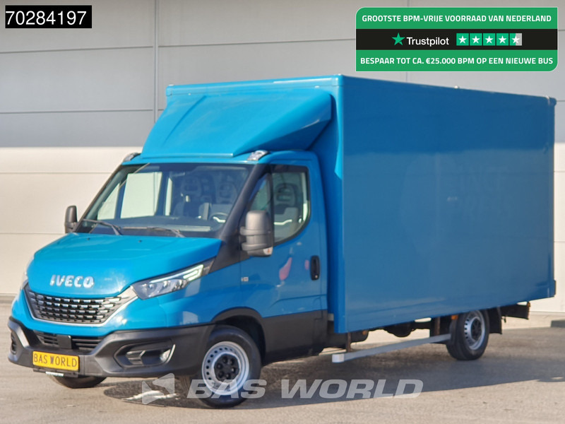 כלי רכב מסחרי עם תיבה Iveco Daily 35S14 Automaat Zijdeur Bakwagen LED Airco Cruise Euro6 Meubelbak Koffer 20m3 Airco Cruise control: תמונה 1