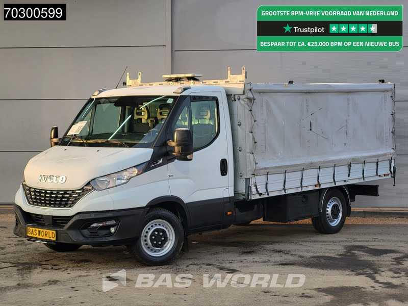 Iveco Daily 35S16 Automaat Open Laadbak 3,5t Trekhaak ACC Airco Camera Euro6 Pritsche Pickup Open Box Airco Trekhaak - כלי רכב מסחרי במיטה שטוחה: תמונה 1 Iveco Daily 35S16 Automaat Open Laadbak 3,5t Trekhaak ACC Airco Camera Euro6 Pritsche Pickup Open Box Airco Trekhaak - כלי רכב מסחרי במיטה שטוחה: תמונה 1