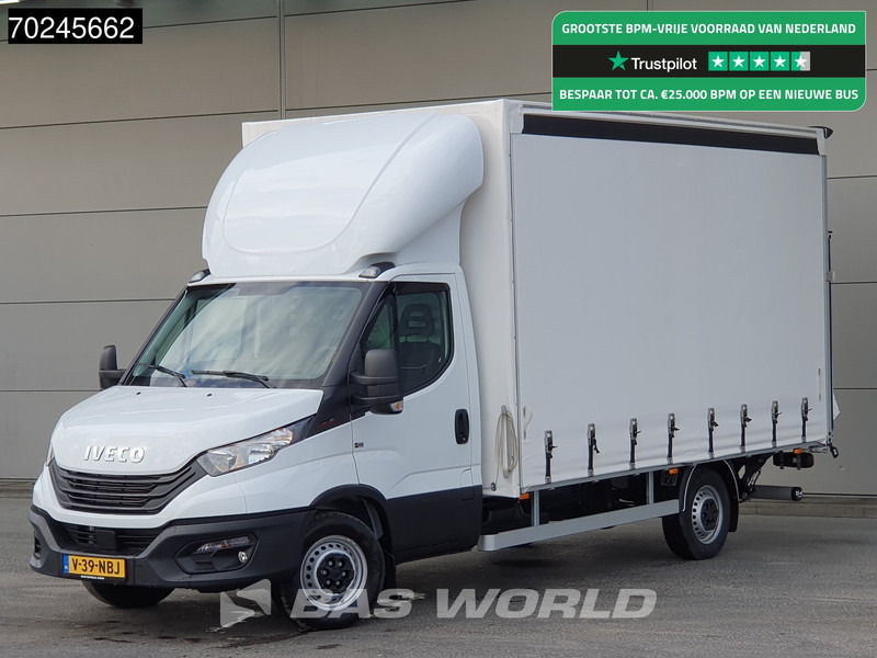 Iveco Daily 35S18 3.0L Laadklep Schuifzeilen Airco Cruise Bakwagen Meubelbak Zeilenwagen Schuifzeil Plane 22m3 Airco Cruise control - כלי רכב מסחרי עם וילונות צד: תמונה 1 Iveco Daily 35S18 3.0L Laadklep Schuifzeilen Airco Cruise Bakwagen Meubelbak Zeilenwagen Schuifzeil Plane 22m3 Airco Cruise control - כלי רכב מסחרי עם וילונות צד: תמונה 1
