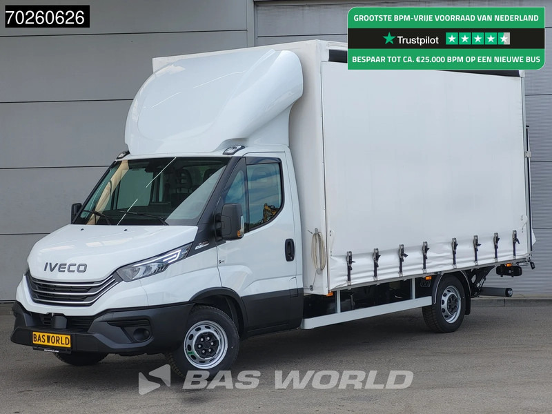 Iveco Daily 35S21 3.0L 210PK Automaat Schuifzeilen Laadklep ACC LED CarPlay Euro6 Schuifzeil Zeilen Koffer Meubelbak Bakwagen Airco - כלי רכב מסחרי עם וילונות צד: תמונה 1 Iveco Daily 35S21 3.0L 210PK Automaat Schuifzeilen Laadklep ACC LED CarPlay Euro6 Schuifzeil Zeilen Koffer Meubelbak Bakwagen Airco - כלי רכב מסחרי עם וילונות צד: תמונה 1