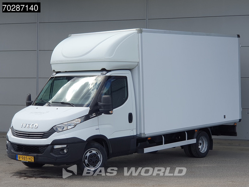 Iveco Daily 40C18 3.0L Automaat Bakwagen Navi Airco Cruise Euro6 Schuifzeilen Plane Meubelbak Koffer 21m3 Airco Trekhaak Cruise control - כלי רכב מסחרי עם תיבה: תמונה 2 Iveco Daily 40C18 3.0L Automaat Bakwagen Navi Airco Cruise Euro6 Schuifzeilen Plane Meubelbak Koffer 21m3 Airco Trekhaak Cruise control - כלי רכב מסחרי עם תיבה: תמונה 2