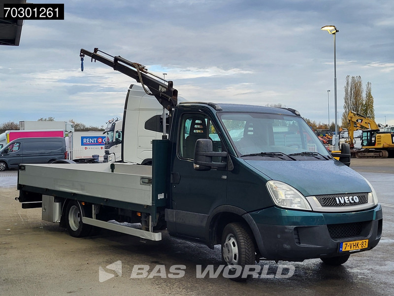 Iveco Daily 40C18 3.0L Kraanwagen Open Laadbak Hyya 017T 1320KG 3,5t Trekhaak Airco 180PK Kraan Cran Kranwagen Crane Pritsche Pickup Open Bo - כלי רכב מסחרי במיטה שטוחה: תמונה 5 Iveco Daily 40C18 3.0L Kraanwagen Open Laadbak Hyya 017T 1320KG 3,5t Trekhaak Airco 180PK Kraan Cran Kranwagen Crane Pritsche Pickup Open Bo - כלי רכב מסחרי במיטה שטוחה: תמונה 5