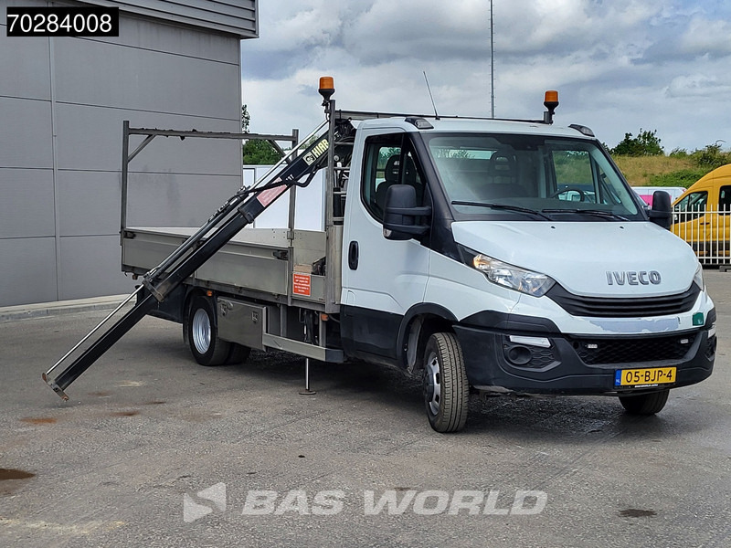 Iveco Daily 50C15 3.0L Euro6 Kraanwagen HIAB 013T PTO 3,5t Trekhaak Airco Cruise Kraan Crane Kranwagen Pickup Pritsche Airco Trekhaak Cruise - כלי רכב מסחרי במיטה שטוחה: תמונה 1 Iveco Daily 50C15 3.0L Euro6 Kraanwagen HIAB 013T PTO 3,5t Trekhaak Airco Cruise Kraan Crane Kranwagen Pickup Pritsche Airco Trekhaak Cruise - כלי רכב מסחרי במיטה שטוחה: תמונה 1