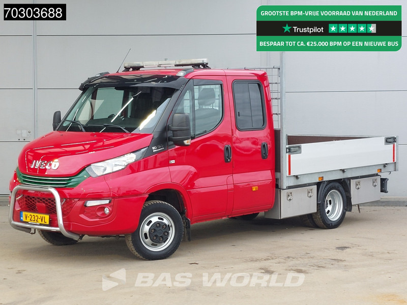 Iveco Daily 50C18 3.0L Automaat Open Laadbak Dubbellucht 3,5t Trekhaak Navi Airco Cruise Camera APK 07-2026 Euro6 Pritsche Pickup Open Box A - כלי רכב מסחרי במיטה שטוחה: תמונה 1 Iveco Daily 50C18 3.0L Automaat Open Laadbak Dubbellucht 3,5t Trekhaak Navi Airco Cruise Camera APK 07-2026 Euro6 Pritsche Pickup Open Box A - כלי רכב מסחרי במיטה שטוחה: תמונה 1