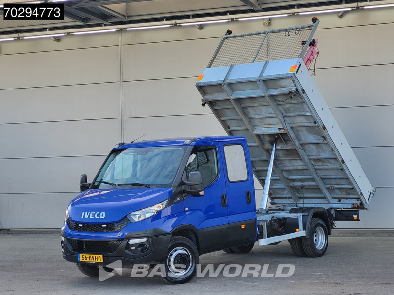 Iveco Daily 70C17 Drie-Zijdige 3.0L Kipper 7-tons Kraan Dubbellucht 170PK 3,5t Trekhaak Airco Tipper Benne Kieper Kraanwagen Crane Kranwagen - כלי רכב מסחרי מזהיר: תמונה 3 Iveco Daily 70C17 Drie-Zijdige 3.0L Kipper 7-tons Kraan Dubbellucht 170PK 3,5t Trekhaak Airco Tipper Benne Kieper Kraanwagen Crane Kranwagen - כלי רכב מסחרי מזהיר: תמונה 3