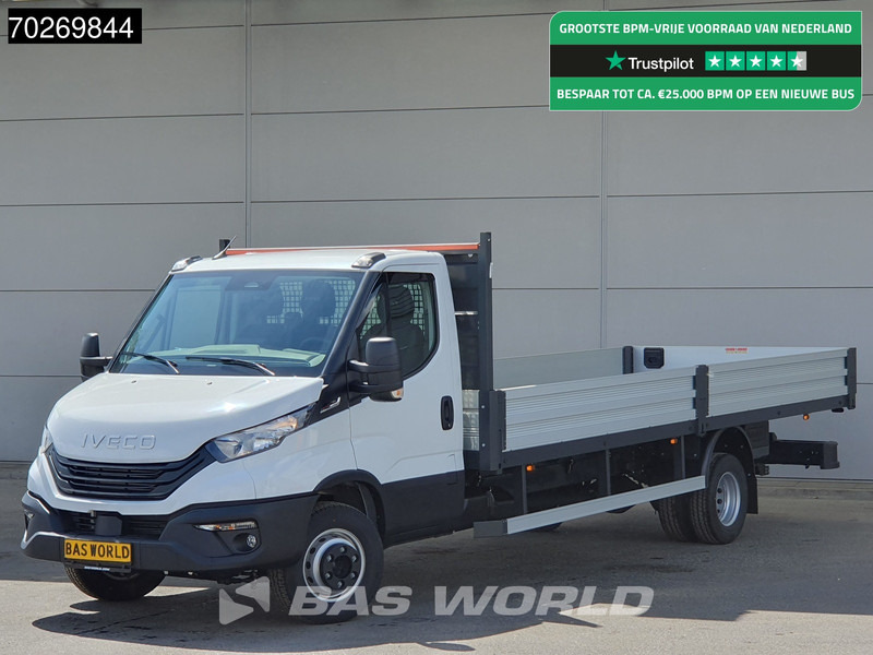 Iveco Daily 70C18 3.0L Automaat 525cm Open laadbak XXL Trekhaak ACC Navi Airco Pickup Pritsche Airco Trekhaak - כלי רכב מסחרי במיטה שטוחה: תמונה 1 Iveco Daily 70C18 3.0L Automaat 525cm Open laadbak XXL Trekhaak ACC Navi Airco Pickup Pritsche Airco Trekhaak - כלי רכב מסחרי במיטה שטוחה: תמונה 1