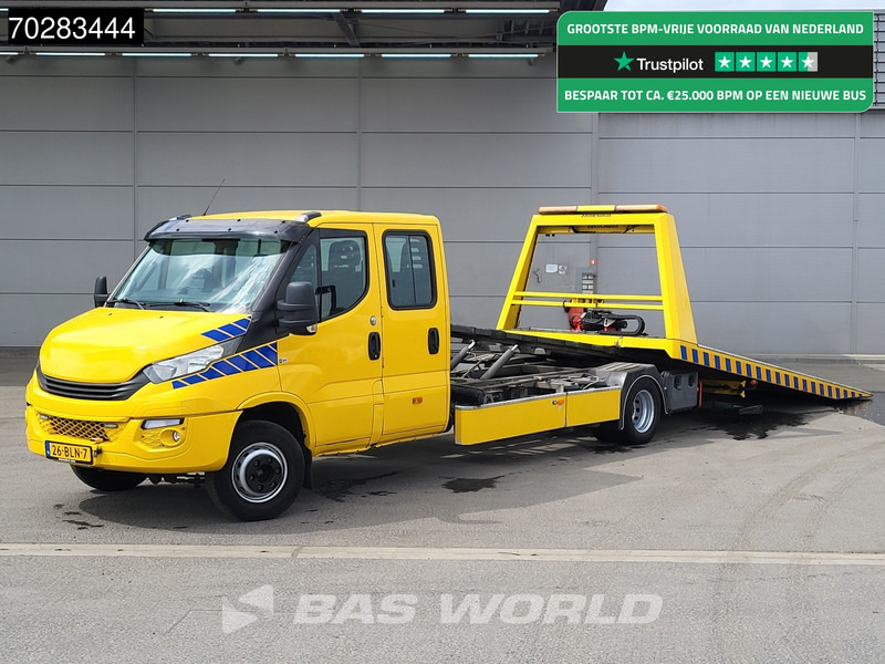 Iveco Daily 70C18 3.0L Autotransporter Luchtvering 3,5t Trekhaak Lier Airco Cruise Euro6 Cartransporter Oprijwagen Trekhaak Cruise control - כלי רכב מסחרי: תמונה 1 Iveco Daily 70C18 3.0L Autotransporter Luchtvering 3,5t Trekhaak Lier Airco Cruise Euro6 Cartransporter Oprijwagen Trekhaak Cruise control - כלי רכב מסחרי: תמונה 1