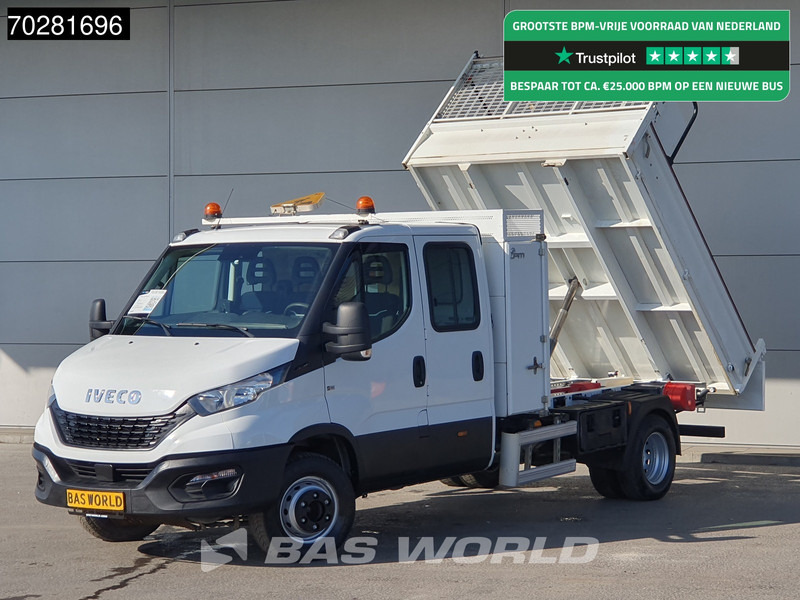 Iveco Daily 70C18 3.0L Kipper Dubbel Cabine Dubbellucht 3,5t Trekhaak Airco Cruise Euro6 Tipper Benne Kieper 2m3 Airco Trekhaak Cruise contr - כלי רכב מסחרי מזהיר: תמונה 1 Iveco Daily 70C18 3.0L Kipper Dubbel Cabine Dubbellucht 3,5t Trekhaak Airco Cruise Euro6 Tipper Benne Kieper 2m3 Airco Trekhaak Cruise contr - כלי רכב מסחרי מזהיר: תמונה 1