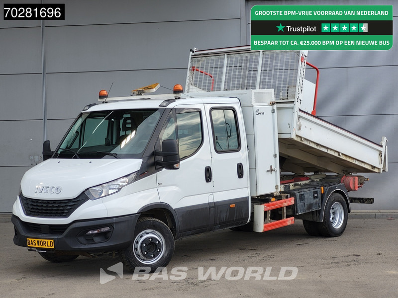 Iveco Daily 70C18 3.0L Kipper Dubbel Cabine Dubbellucht 3,5t Trekhaak Airco Cruise Euro6 Tipper Benne Kieper 2m3 Airco Trekhaak Cruise contr - כלי רכב מסחרי מזהיר: תמונה 1 Iveco Daily 70C18 3.0L Kipper Dubbel Cabine Dubbellucht 3,5t Trekhaak Airco Cruise Euro6 Tipper Benne Kieper 2m3 Airco Trekhaak Cruise contr - כלי רכב מסחרי מזהיר: תמונה 1