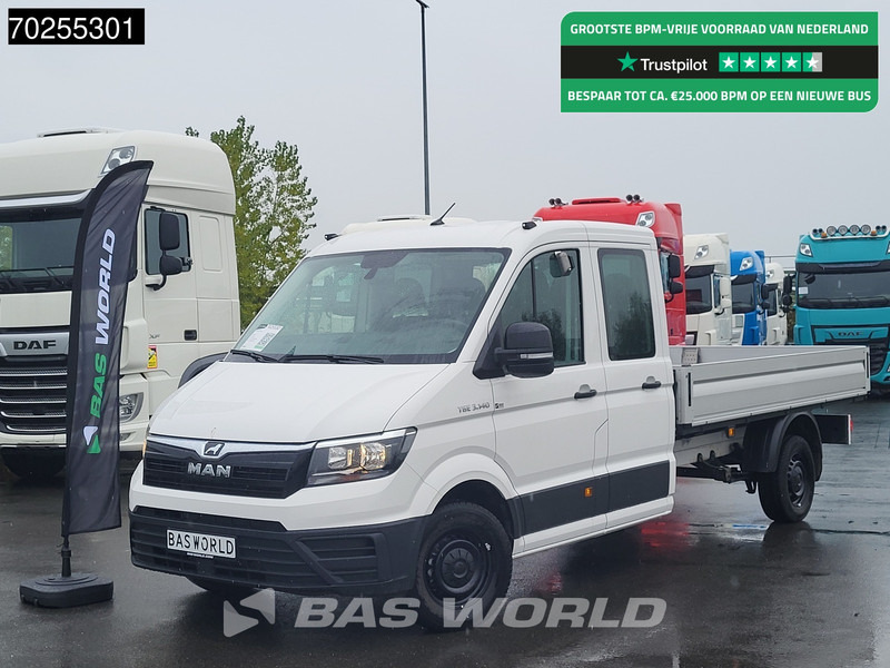 MAN TGE 3.140 Automatik Pritsche AHK Doppel Kabine Klima Tempomat Pickup Airco Dubbel cabine Trekhaak Cruise control - כלי רכב מסחרי: תמונה 1 MAN TGE 3.140 Automatik Pritsche AHK Doppel Kabine Klima Tempomat Pickup Airco Dubbel cabine Trekhaak Cruise control - כלי רכב מסחרי: תמונה 1