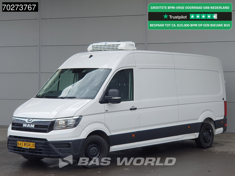 MAN TGE 3.140 Koelwagen Automaat Thermo King V-200 MAX L4H3 Airco Camera Parkeersensoren L3H2 Euro6 Koel Koeler Kühl Kühler Kühlwagen 12m3 Air - כלי רכב מסחרי לקירור: תמונה 1 MAN TGE 3.140 Koelwagen Automaat Thermo King V-200 MAX L4H3 Airco Camera Parkeersensoren L3H2 Euro6 Koel Koeler Kühl Kühler Kühlwagen 12m3 Air - כלי רכב מסחרי לקירור: תמונה 1