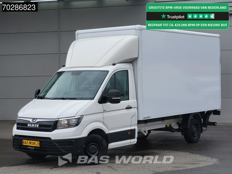 MAN TGE 3.140 Laadklep Automaat Airco Cruise Camera Euro6 Meubelbak Koffer 20m3 Airco Cruise control - כלי רכב מסחרי עם תיבה: תמונה 1 MAN TGE 3.140 Laadklep Automaat Airco Cruise Camera Euro6 Meubelbak Koffer 20m3 Airco Cruise control - כלי רכב מסחרי עם תיבה: תמונה 1