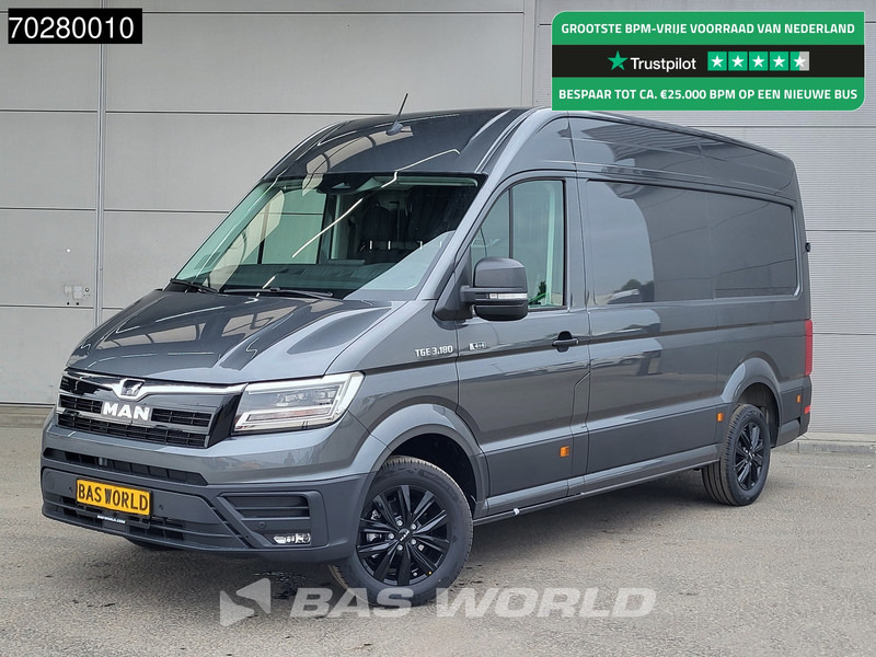 MAN TGE 3.180 4x4 Automaat L3H3 LED ACC Navi Airco Cruise Camera Parkeersensoren L2H2 Allrad 4WD 12m3 Airco - כלי רכב מסחרי עם לוח: תמונה 1 MAN TGE 3.180 4x4 Automaat L3H3 LED ACC Navi Airco Cruise Camera Parkeersensoren L2H2 Allrad 4WD 12m3 Airco - כלי רכב מסחרי עם לוח: תמונה 1