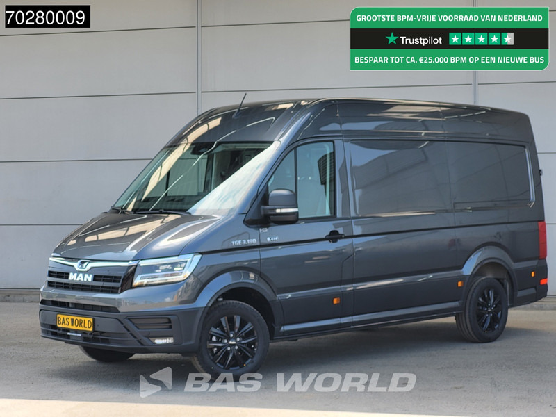 MAN TGE 3.180 4x4 Automaat L3H3 LED ACC Navi Airco Cruise Camera Parkeersensoren L2H2 Allrad 4WD 12m3 Airco - כלי רכב מסחרי עם לוח: תמונה 1 MAN TGE 3.180 4x4 Automaat L3H3 LED ACC Navi Airco Cruise Camera Parkeersensoren L2H2 Allrad 4WD 12m3 Airco - כלי רכב מסחרי עם לוח: תמונה 1