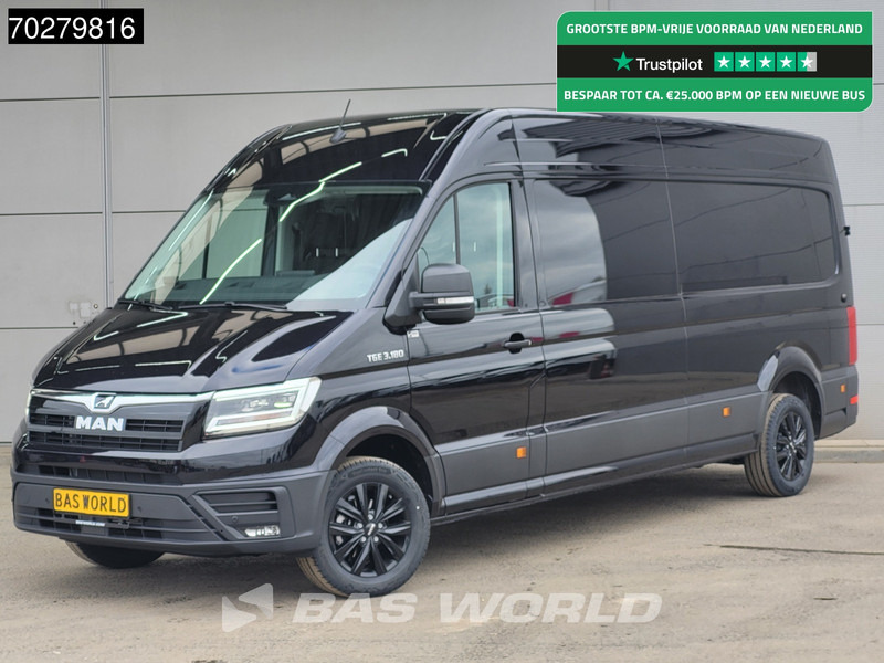 MAN TGE 3.180 Automaat 180PK L4H3 LED Airco Cruise Trekhaak Camera Parkeersensoren L3H2 14m3 Airco Trekhaak - כלי רכב מסחרי עם לוח: תמונה 1 MAN TGE 3.180 Automaat 180PK L4H3 LED Airco Cruise Trekhaak Camera Parkeersensoren L3H2 14m3 Airco Trekhaak - כלי רכב מסחרי עם לוח: תמונה 1