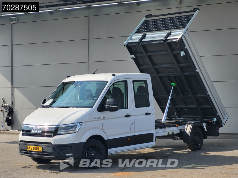 MAN TGE 3.180 Driezijdige Kipper Automaat Dubbel Cabine 2025 Facelift 180PK Trekhaak LED Navi ACC Airco Cruise Euro6 Kipper Tippe Benne Kieper - כלי רכב מסחרי מזהיר: תמונה 5 MAN TGE 3.180 Driezijdige Kipper Automaat Dubbel Cabine 2025 Facelift 180PK Trekhaak LED Navi ACC Airco Cruise Euro6 Kipper Tippe Benne Kieper - כלי רכב מסחרי מזהיר: תמונה 5
