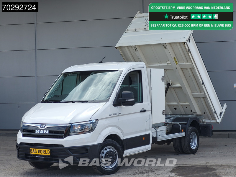 MAN TGE 5.120 COMING SOON! Kipper met kist 3500kg Trekhaak Airco Navi Tipper Benne Kieper Airco Dubbel cabine Trekhaak - כלי רכב מסחרי מזהיר: תמונה 1 MAN TGE 5.120 COMING SOON! Kipper met kist 3500kg Trekhaak Airco Navi Tipper Benne Kieper Airco Dubbel cabine Trekhaak - כלי רכב מסחרי מזהיר: תמונה 1