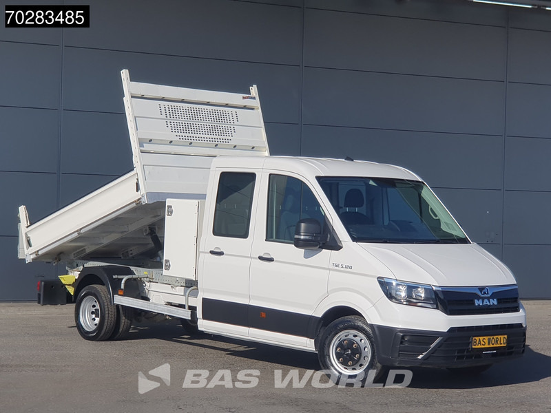 MAN TGE 5.120 Kipper met Kist Dubbel Cabine Dubbellucht 3,5t Trekhaak Navi Airco Cruise Camera Euro6 Tipper Benne Kieper 2m3 Airco Trekhaak Cr - כלי רכב מסחרי מזהיר: תמונה 3 MAN TGE 5.120 Kipper met Kist Dubbel Cabine Dubbellucht 3,5t Trekhaak Navi Airco Cruise Camera Euro6 Tipper Benne Kieper 2m3 Airco Trekhaak Cr - כלי רכב מסחרי מזהיר: תמונה 3