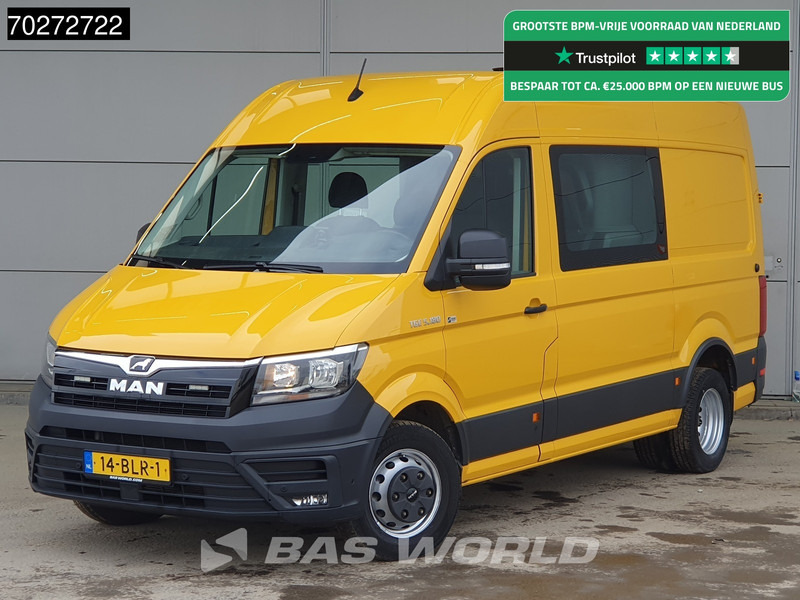 MAN TGE 5.180 Automaat Dubbel Cabine Dubbellucht Werkplaatsinrichting Trekhaak Omvormer Camera Parkeersensoren Airco Cruise L2H2 8m3 Airco Dub - כלי רכב מסחרי עם לוח: תמונה 1 MAN TGE 5.180 Automaat Dubbel Cabine Dubbellucht Werkplaatsinrichting Trekhaak Omvormer Camera Parkeersensoren Airco Cruise L2H2 8m3 Airco Dub - כלי רכב מסחרי עם לוח: תמונה 1