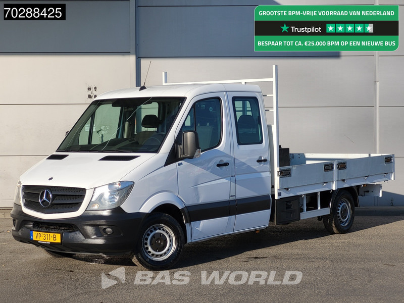 Mercedes-Benz Sprinter 310 CDI Kraanwagen Automaat HIAB 017T-2 Navi Airco Euro6 Kraan Crane Kranwagen Pickup Pritsche Airco - כלי רכב מסחרי במיטה שטוחה: תמונה 1 Mercedes-Benz Sprinter 310 CDI Kraanwagen Automaat HIAB 017T-2 Navi Airco Euro6 Kraan Crane Kranwagen Pickup Pritsche Airco - כלי רכב מסחרי במיטה שטוחה: תמונה 1