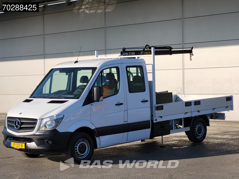 Mercedes-Benz Sprinter 310 CDI Kraanwagen Automaat HIAB 017T-2 Navi Airco Euro6 Kraan Crane Kranwagen Pickup Pritsche Airco - כלי רכב מסחרי במיטה שטוחה: תמונה 2 Mercedes-Benz Sprinter 310 CDI Kraanwagen Automaat HIAB 017T-2 Navi Airco Euro6 Kraan Crane Kranwagen Pickup Pritsche Airco - כלי רכב מסחרי במיטה שטוחה: תמונה 2