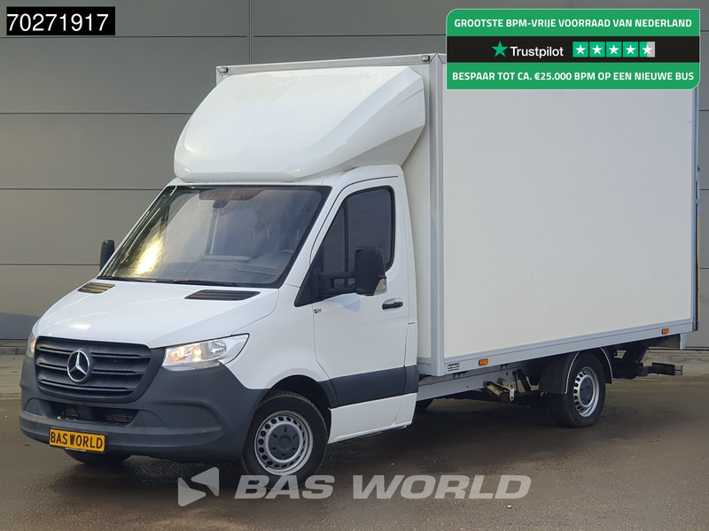 Mercedes-Benz Sprinter 314 CDI Automaat Laadklep Zijdeur Bakwagen Camera Airco Cruise Meubelbak Koffer 19m3 Airco Cruise control - כלי רכב מסחרי עם תיבה: תמונה 1 Mercedes-Benz Sprinter 314 CDI Automaat Laadklep Zijdeur Bakwagen Camera Airco Cruise Meubelbak Koffer 19m3 Airco Cruise control - כלי רכב מסחרי עם תיבה: תמונה 1