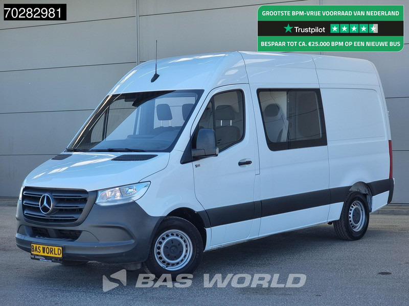 Mercedes-Benz Sprinter 314 CDI Dubbel Cabine Automaat 3,5t Trekhaak L2H2 Airco Cruise MBUX L2 9m3 Airco Trekhaak Cruise control - כלי רכב מסחרי עם לוח: תמונה 1 Mercedes-Benz Sprinter 314 CDI Dubbel Cabine Automaat 3,5t Trekhaak L2H2 Airco Cruise MBUX L2 9m3 Airco Trekhaak Cruise control - כלי רכב מסחרי עם לוח: תמונה 1
