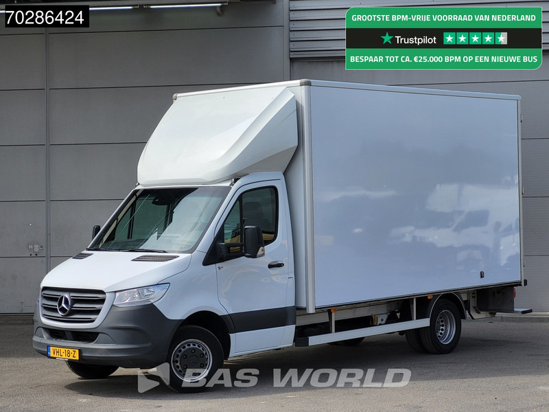 Mercedes-Benz Sprinter 514 CDI Automaat Bakwagen Dubbellucht Achterdeuren Navi Airco Cruise Carplay MBUX Euro6 Meubelbak Koffer 23m3 Airco Cruise contr - כלי רכב מסחרי עם תיבה: תמונה 1 Mercedes-Benz Sprinter 514 CDI Automaat Bakwagen Dubbellucht Achterdeuren Navi Airco Cruise Carplay MBUX Euro6 Meubelbak Koffer 23m3 Airco Cruise contr - כלי רכב מסחרי עם תיבה: תמונה 1