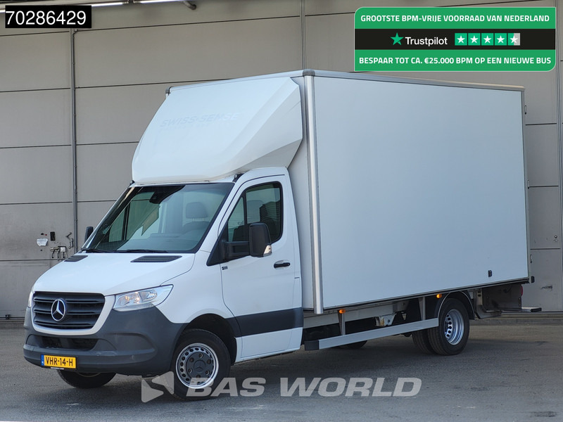 Mercedes-Benz Sprinter 514 CDI Automaat Dubbellucht Bakwagen Navi Airco Cruise Camera MBUX Euro6 Meubelbak Koffer 23m3 Airco Cruise control - כלי רכב מסחרי עם תיבה: תמונה 1 Mercedes-Benz Sprinter 514 CDI Automaat Dubbellucht Bakwagen Navi Airco Cruise Camera MBUX Euro6 Meubelbak Koffer 23m3 Airco Cruise control - כלי רכב מסחרי עם תיבה: תמונה 1