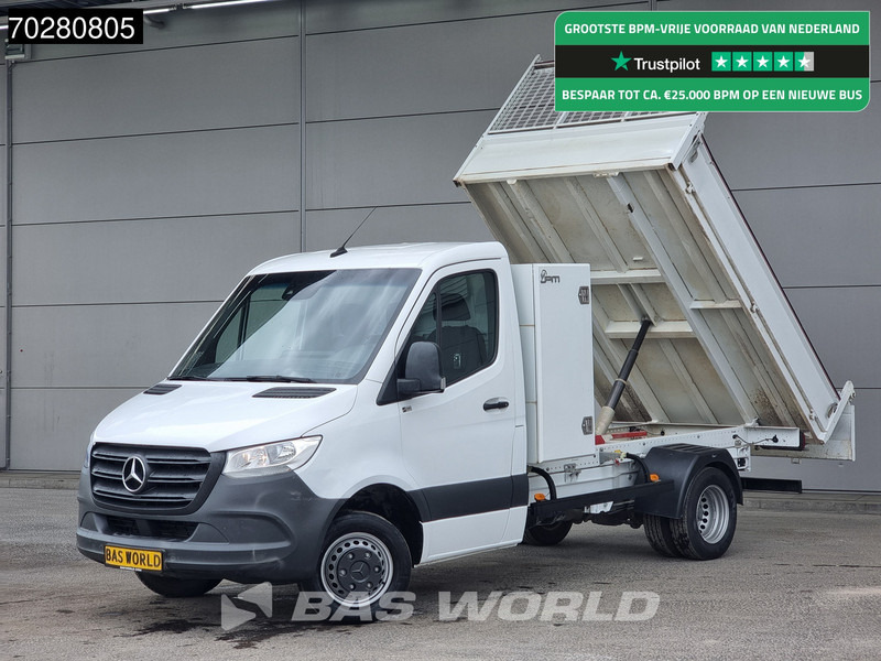 Mercedes-Benz Sprinter 514 CDI Kipper met Kist Dubbel Cabine Dubbellucht 3,5t Trekhaak Airco Cruise Euro6 Tipper Benne Kieper 1m3 Airco Trekhaak Cruise - כלי רכב מסחרי מזהיר: תמונה 1 Mercedes-Benz Sprinter 514 CDI Kipper met Kist Dubbel Cabine Dubbellucht 3,5t Trekhaak Airco Cruise Euro6 Tipper Benne Kieper 1m3 Airco Trekhaak Cruise - כלי רכב מסחרי מזהיר: תמונה 1