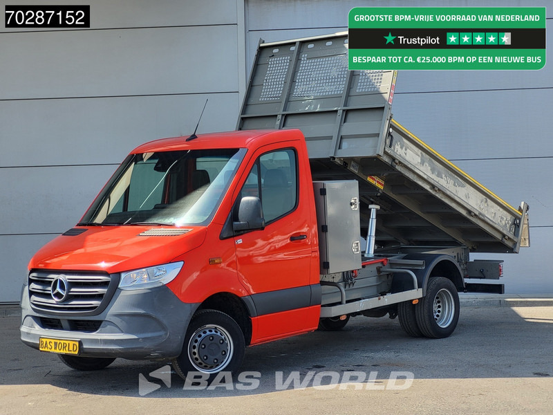 Mercedes-Benz Sprinter 514 CDI Kipper met Kist Dubbellucht 3,5t Trekhaak Airco Cruise Euro6 Tipper Benne Kieper 2m3 Airco Trekhaak Cruise control - כלי רכב מסחרי מזהיר: תמונה 1 Mercedes-Benz Sprinter 514 CDI Kipper met Kist Dubbellucht 3,5t Trekhaak Airco Cruise Euro6 Tipper Benne Kieper 2m3 Airco Trekhaak Cruise control - כלי רכב מסחרי מזהיר: תמונה 1