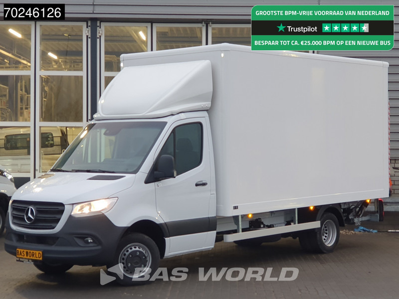 Mercedes-Benz Sprinter 515 CDI Automaat 1000kg Laadklep Zijdeur Dubbellucht Bakwagen MBUX Airco Cruise CarPlay D'Hollandia Euro6 Koffer Meubelbak 21m3 - כלי רכב מסחרי עם תיבה: תמונה 1 Mercedes-Benz Sprinter 515 CDI Automaat 1000kg Laadklep Zijdeur Dubbellucht Bakwagen MBUX Airco Cruise CarPlay D'Hollandia Euro6 Koffer Meubelbak 21m3 - כלי רכב מסחרי עם תיבה: תמונה 1