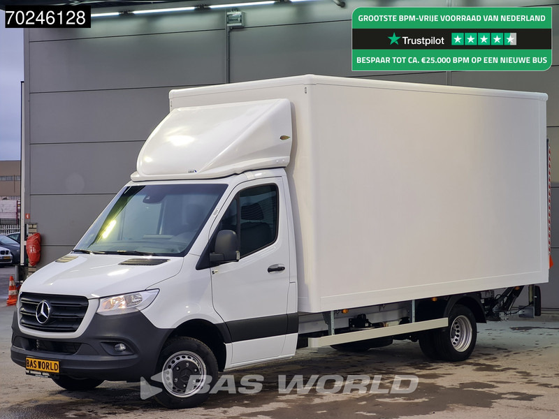 Mercedes-Benz Sprinter 515 CDI Automaat 1000kg Laadklep Zijdeur Dubbellucht Bakwagen MBUX Airco Cruise MBUX Koffer Meubelbak 21m3 Airco Cruise control - כלי רכב מסחרי עם תיבה: תמונה 1 Mercedes-Benz Sprinter 515 CDI Automaat 1000kg Laadklep Zijdeur Dubbellucht Bakwagen MBUX Airco Cruise MBUX Koffer Meubelbak 21m3 Airco Cruise control - כלי רכב מסחרי עם תיבה: תמונה 1
