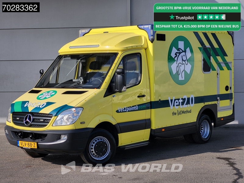 Mercedes-Benz Sprinter 519 CDI MARGE! 3.0L V6 Automaat 190PK Ambulance Trekhaak Airco Cruise APK 02-2026 Euro6 Rettungswagen Krankenwagen 13m3 Airco Tr - אמבולנס: תמונה 1 Mercedes-Benz Sprinter 519 CDI MARGE! 3.0L V6 Automaat 190PK Ambulance Trekhaak Airco Cruise APK 02-2026 Euro6 Rettungswagen Krankenwagen 13m3 Airco Tr - אמבולנס: תמונה 1