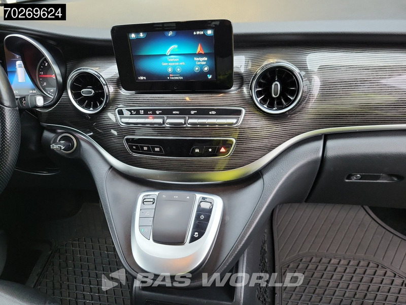 מיניבוס, כלי רכב מסחרי לנוסעים Mercedes-Benz V-Klasse 220 Ex.BPM/BTW Automaat Personenvervoer 7-Persoons L2H1 Trekhaak LED Navi Leder Airco Cruise Camera CarPlay Parkeersensoren Stan: תמונה 10