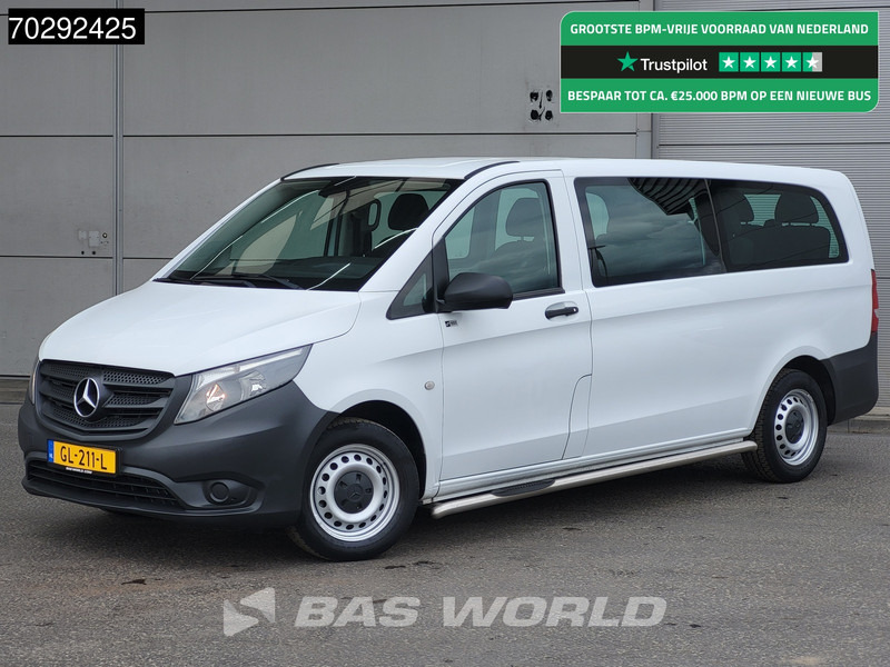 Mercedes-Benz Vito 109 Personenvervoer 8-Persoons L3H1 Airco APK 01-2026 Euro6 TV Taxi Kombi Passenger Transport Tourer L3 Long Airco - מיניבוס, כלי רכב מסחרי לנוסעים: תמונה 1 Mercedes-Benz Vito 109 Personenvervoer 8-Persoons L3H1 Airco APK 01-2026 Euro6 TV Taxi Kombi Passenger Transport Tourer L3 Long Airco - מיניבוס, כלי רכב מסחרי לנוסעים: תמונה 1