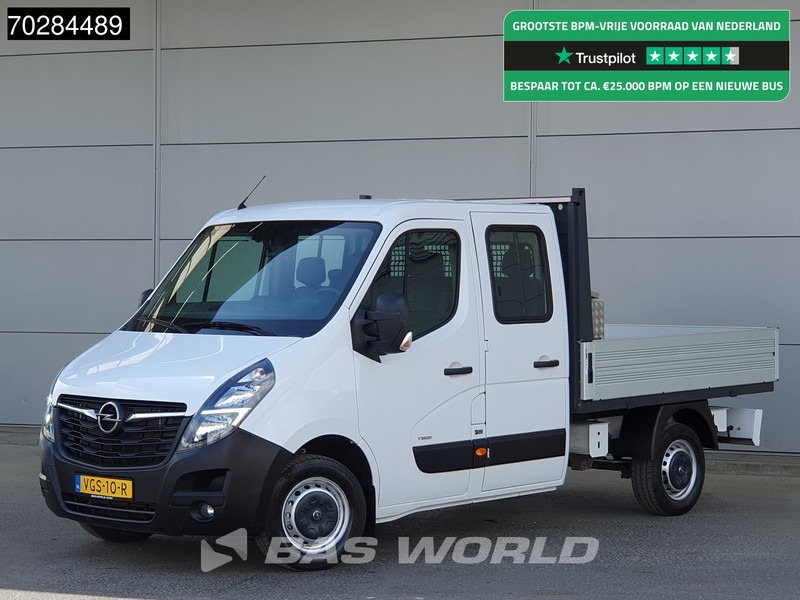 Opel Movano 135PK Open Laadbak Dubbel Cabine Trekhaak LED Airco Cruise Euro6 Pritsche Pickup Open Box Airco Trekhaak Cruise control - כלי רכב מסחרי במיטה שטוחה: תמונה 1 Opel Movano 135PK Open Laadbak Dubbel Cabine Trekhaak LED Airco Cruise Euro6 Pritsche Pickup Open Box Airco Trekhaak Cruise control - כלי רכב מסחרי במיטה שטוחה: תמונה 1