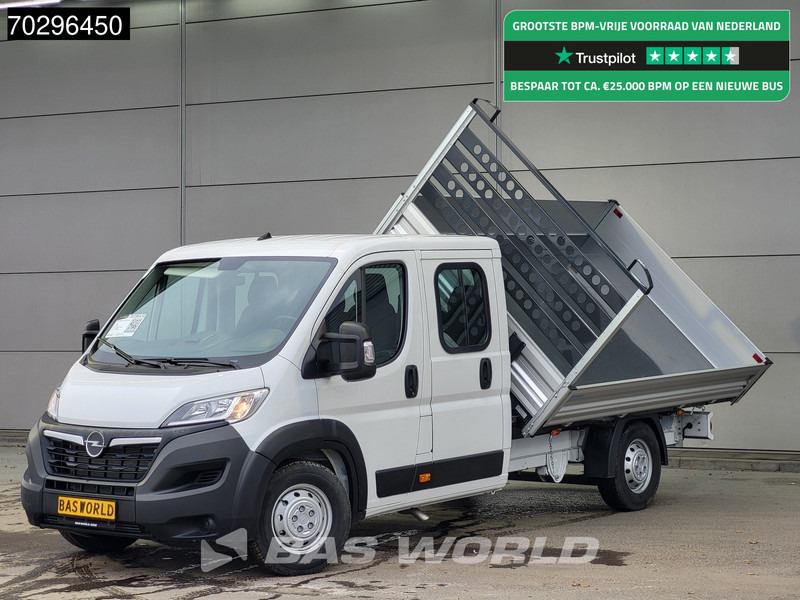 Opel Movano 140PK Driezijdige Kipper Dubbel Cabine Airco Cruise Euro6 Tipper Benne Kieper Dreiseitenkipper Airco Cruise control - כלי רכב מסחרי מזהיר: תמונה 1 Opel Movano 140PK Driezijdige Kipper Dubbel Cabine Airco Cruise Euro6 Tipper Benne Kieper Dreiseitenkipper Airco Cruise control - כלי רכב מסחרי מזהיר: תמונה 1